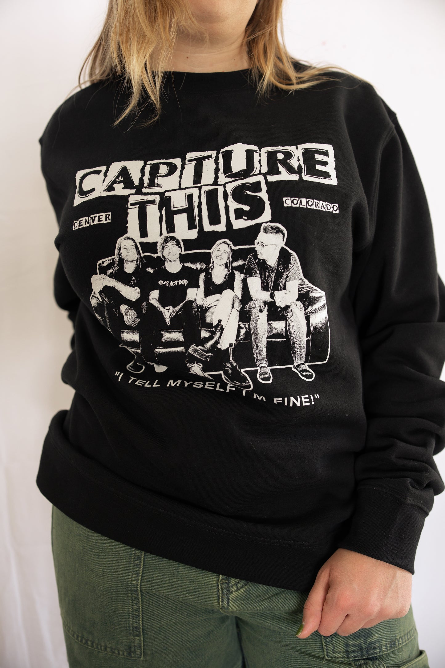 Crewneck - Block Logo (Halothane Dreams)