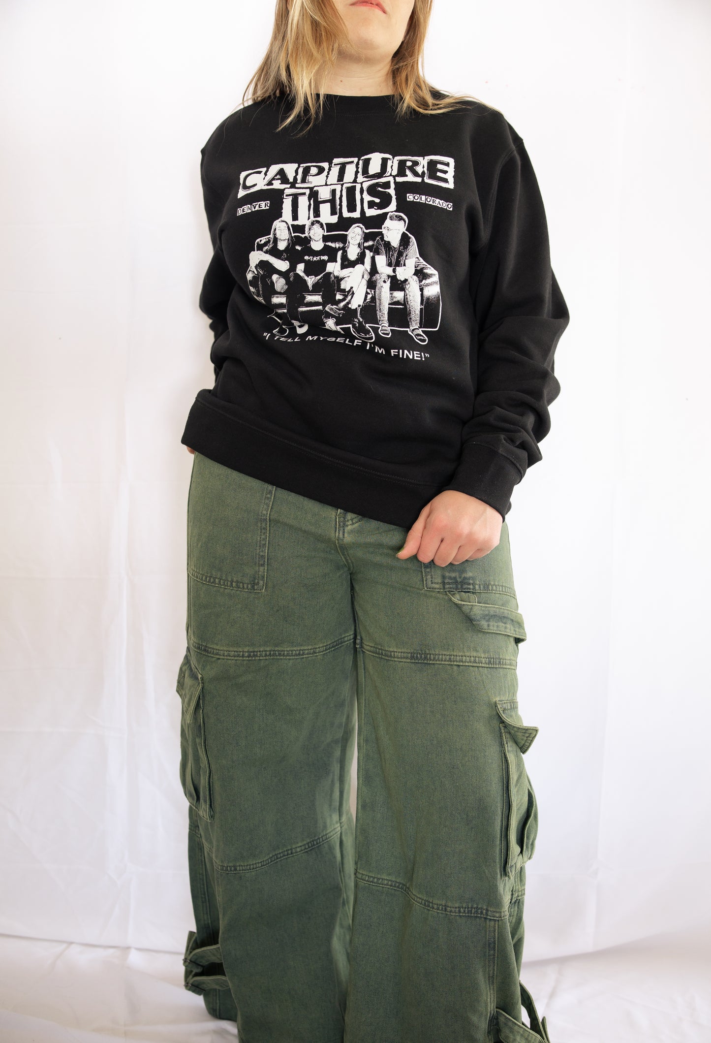 Crewneck - Block Logo (Halothane Dreams)