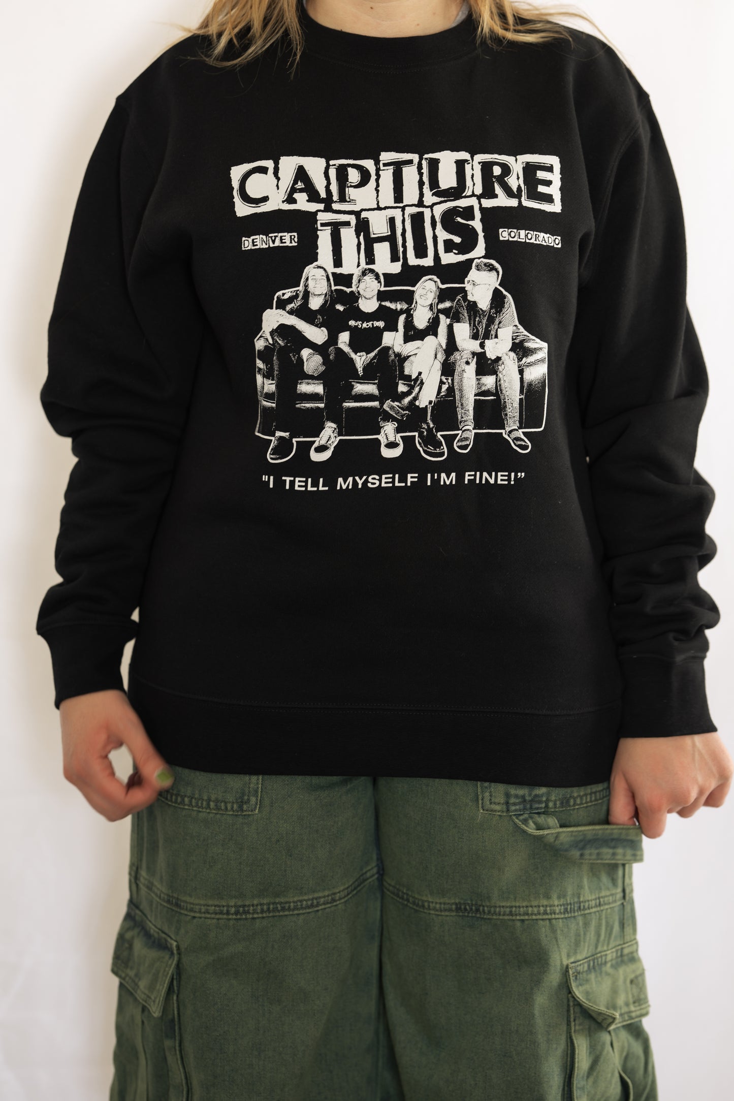 Crewneck - Block Logo (Halothane Dreams)