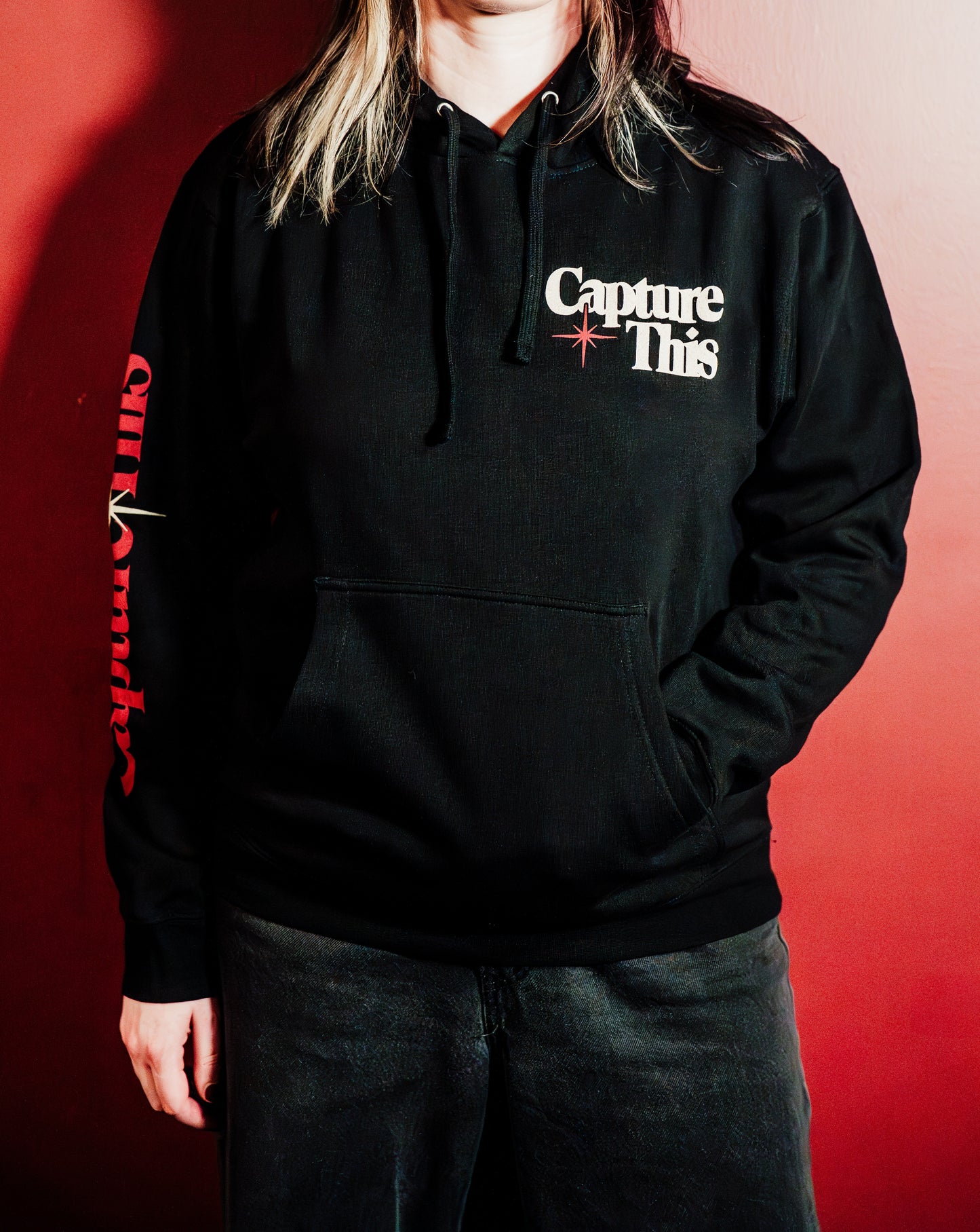 Hoodie - Floral Logo (Other Side)